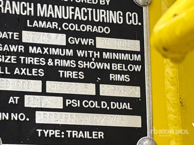 2004 Ranco T/A Tipping Trailer