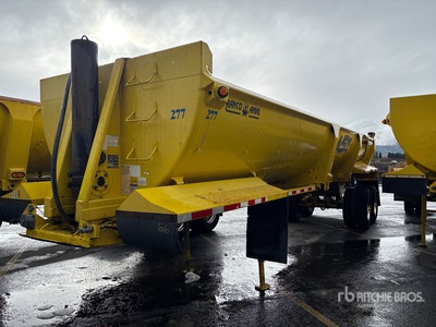 2007 Ranco 32 ft T/A Frameless End Dump Trailer