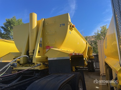 2018 Ranco 32 ft T/A End Dump Trailer
