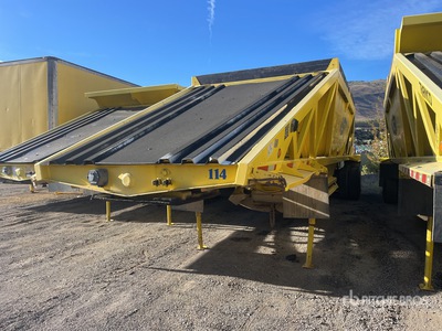 1999 Ranco 16 ft T/A Lead Remorque à benne centrale