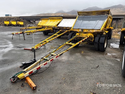 2002 Ranco T/A Turntable Pup Belly Dump Trailer