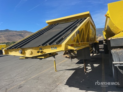 1998 Ranco 16 ft T/A Remorque à benne centrale