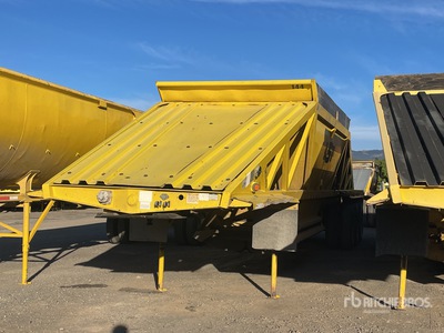 2005 Ranco 18 ft Tri/A Lead Belly Dump Trailer
