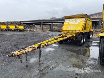 2005 Ranco Quad/A Turntable Pup Belly Dump Trailer