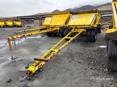 2006 Ranco 14 ft T/A Turntable Pup Belly Dump Trailer