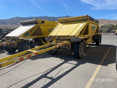 2006 Ranco 14 ft 2/Axle Pup Belly Dump Trailer