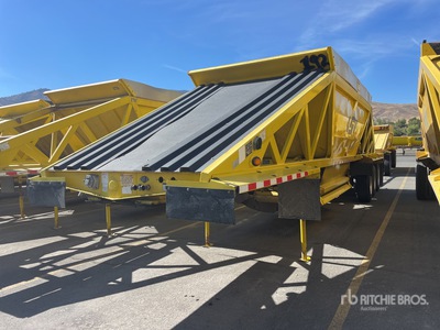 2007 Ranco 18 ft Tri/A Lead Belly Dump Trailer