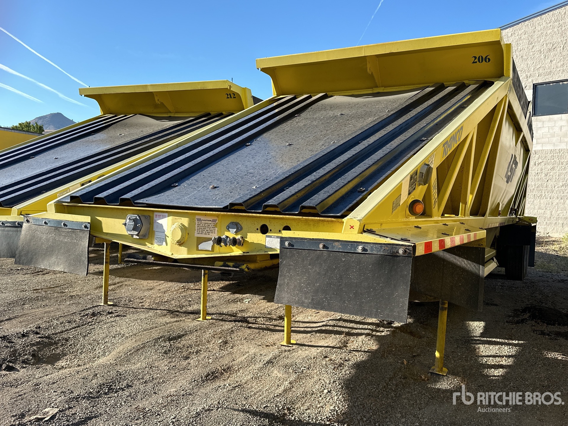 2008 Ranco T/A Belly Dump Trailer