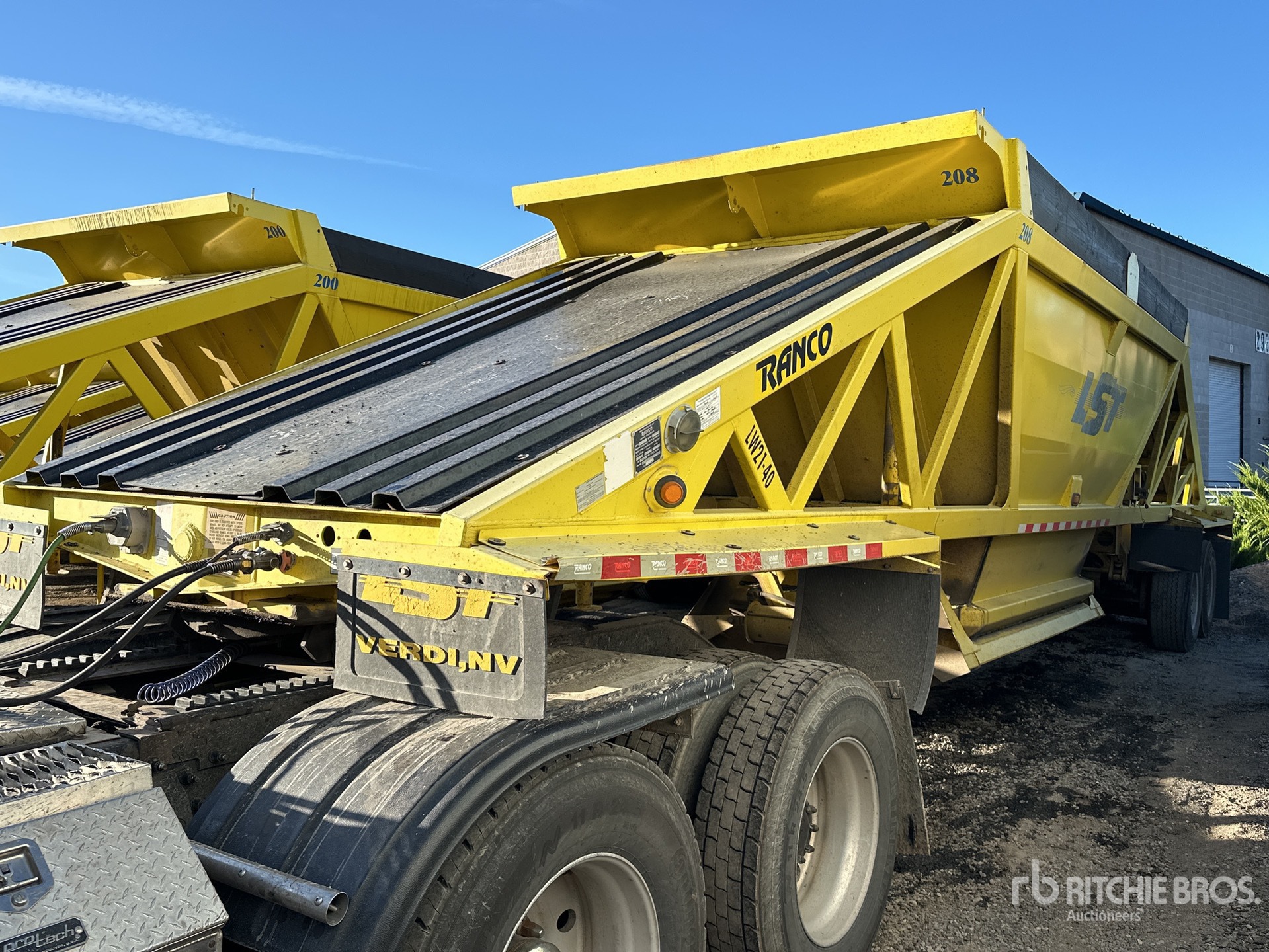 2008 Ranco T/A Belly Dump Trailer