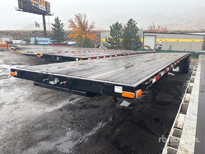 2008 Transcraft 48 ft T/A Remorque à plateau