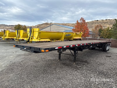 2008 Transcraft 48 ft T/A Przyczepa płaska