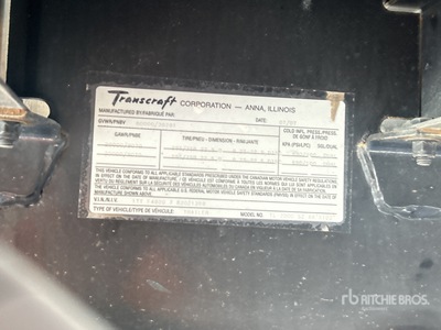 2008 Transcraft 48 ft T/A Flatbed Trailer