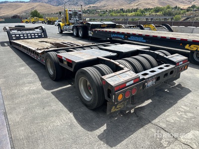 2001 Murray 16-Wheel 8 ft - 9 ft Extendable Expandable Axle Removable Gooseneck Góndola