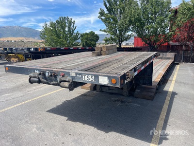 1996 Trail King TK70MC -482 T/A Double Drop Removable Gooseneck Góndola