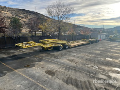 2007 Cozad 80 ton 2+2+2 Removable Gooseneck dieplader