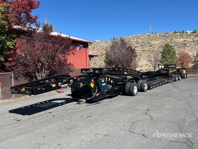 1999 Cozad 2+2+2 Removable Gooseneck Remorque Surbaissée