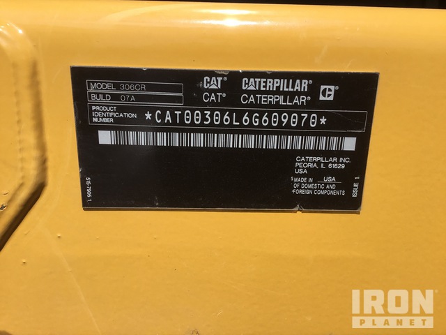 EXCAVADORA 2023 CATERPILLAR 306CR