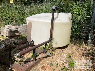 550 gal Skid-Mounted Zbiornik na wodę
