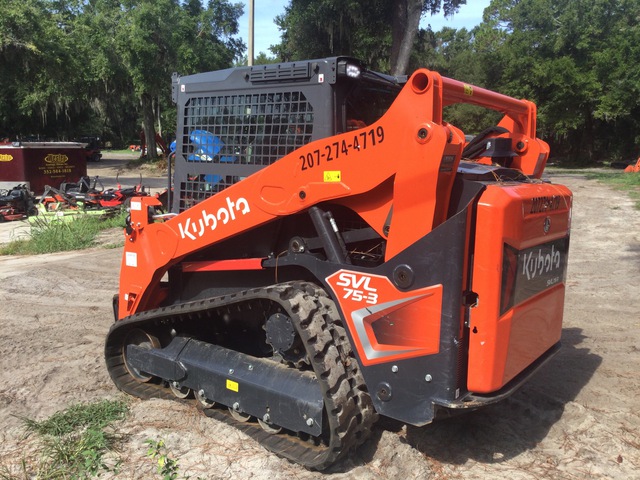MINI CARGADOR SOBRE ORUGAS 2024 KUBOTA SVL753HFWVC