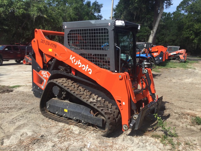 MINI CARGADOR SOBRE ORUGAS 2024 KUBOTA SVL753HFWVC