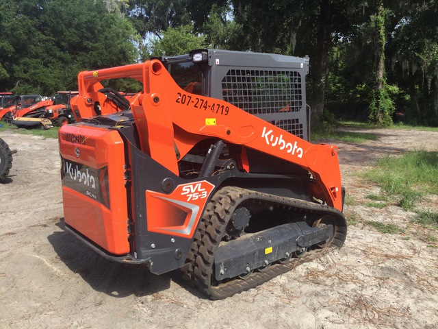 MINI CARGADOR SOBRE ORUGAS 2024 KUBOTA SVL753HFWVC