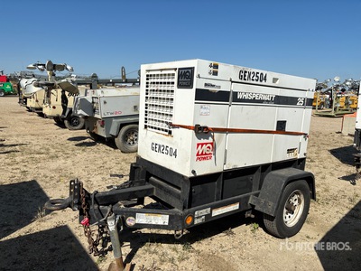 2014 Whisperwatt DCA-25US14CAN 20 kW Mobile Generator Set