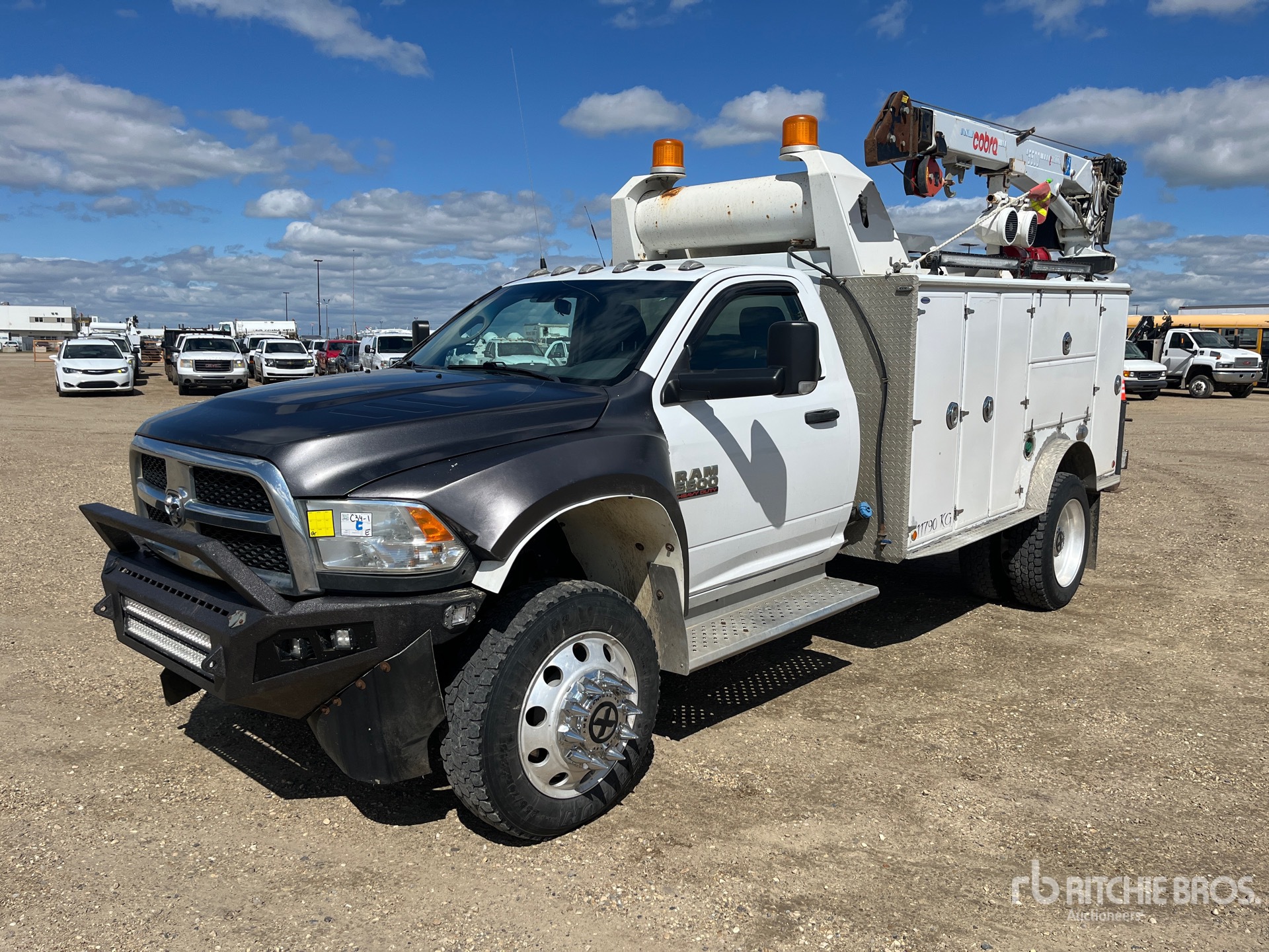 2018 Ram 5500 4x4 Service Truck