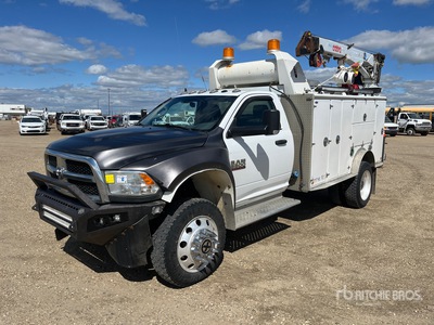 2018 Ram 5500 4x4 Service Truck