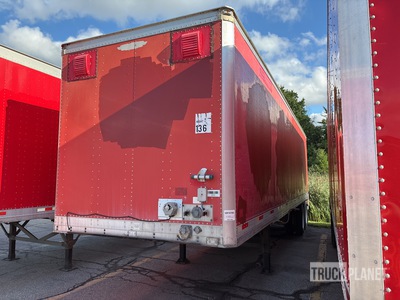 2007 Trailmobile 34 ft x 102 in T/A Semi-remorque fourgon