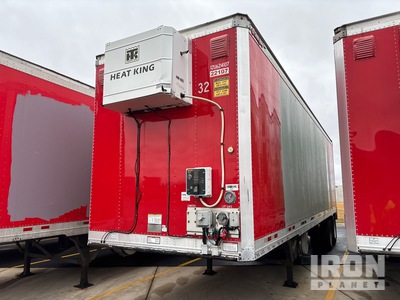 2012 Great Dane 35 ft x 102 in T/A Heated مقطورة فان