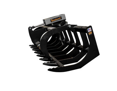 Tomahawk 66 In One-Cylinder Brush Skid Steer Grapple