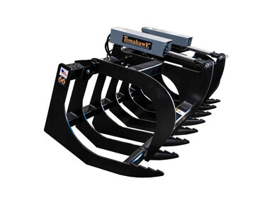 Tomahawk 66 In Two-Cylinder Brush Skid Steer Grapple