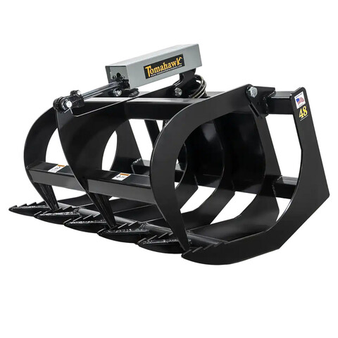 (Unused) Tomahawk 48 In Dingo Brush Skid Steer Grapple