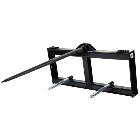 (Unused) Tomahawk Skid Steer Round Bale Spear