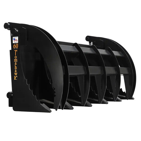 (Unused) Tomahawk 60 In Standard Duty Vertical Skid Steer Grapple