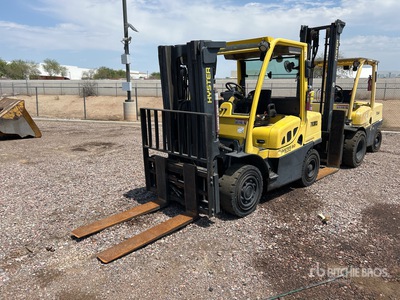 2012 Hyster H80FT 4950 lb Pneumatic Tire Forklift (Inoperable)