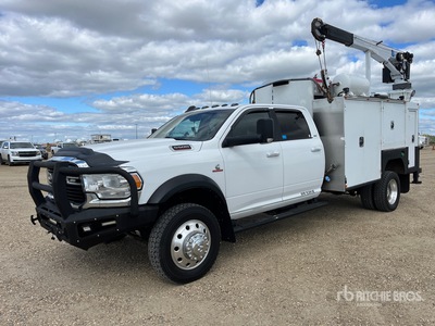 2019 Ram 5500 4x4 Crew Cab Service Truck