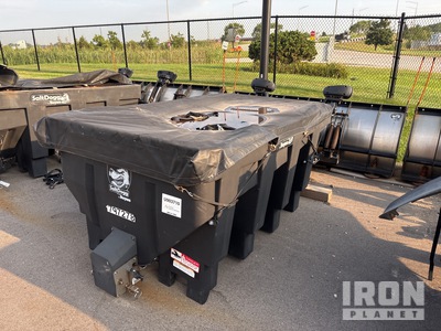 Buyers SnowDogg EX75 7.5ft Snow Plow & SaltDogg Salt Spreader