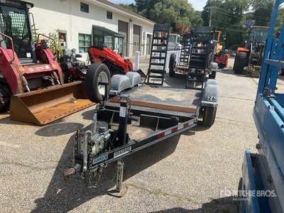 2018 MMDI 10 ft T/A Equipment Trailer