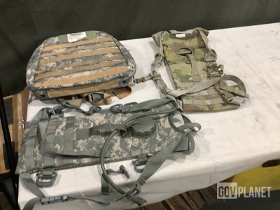 (21) Hydration Systems, (77) Hydration System Carriers & Assorted Items