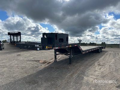 1999 Dynaweld 70XHBT 50 ft T/A Hydraulic Tail Trailer
