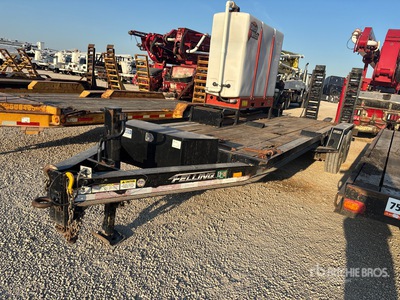 2016 Felling FT24 24 ft T/A Apparatuur aanhangwagen