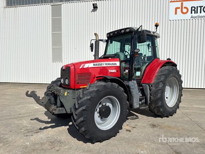 2005 Massey Ferguson 7480 Dyna-VT Tracteur Agricole 4WD Tractor Agrícola