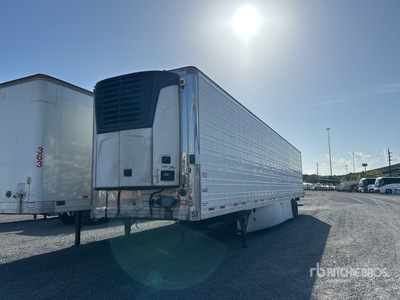 2016 CIMC 1RBR5305 53 ft x 102 in Sliding T/A مقطورة مبردة