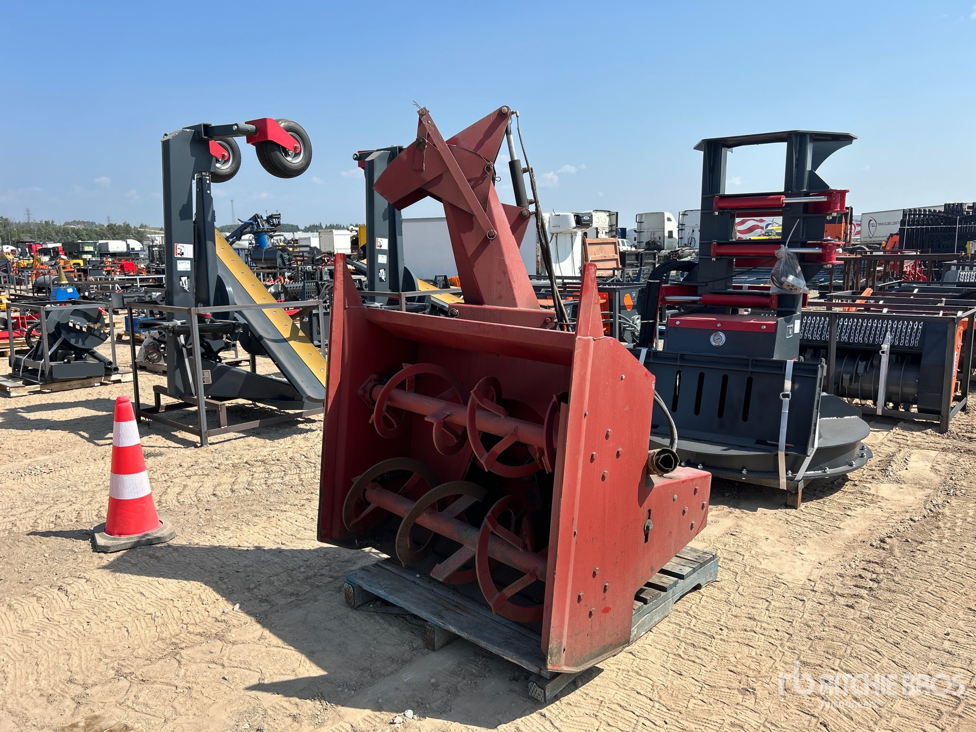 Kanlan 1082915 4 ft 2 in Dual Auger Snow Blower