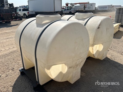 Skid Mounted 1000 Gallon Water Tank