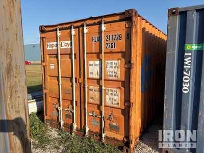 2012 20 ft Standard Opslag container