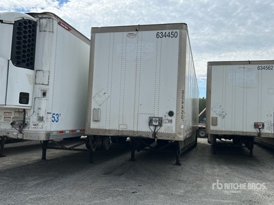 2015 Wabash DVCVHPC 53 ft x 102 in T/A Gesloten aanhangwagen