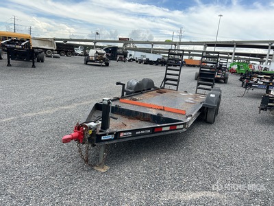 2019 MMDI 14 ft T/A Equipment Trailer