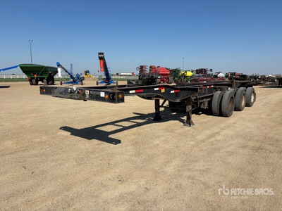 2008 Pratt 30 ft Tri/A Extendable Container Trailer
